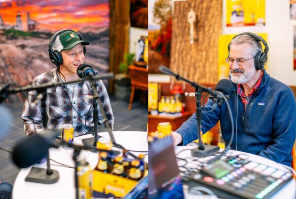 Rob and Jason on the 30th Anniversary Allagash Podcast