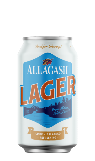 Allagash Lager is a crisp, classic, and refreshing taste of lager.