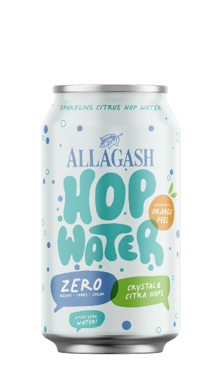 The first non-alcoholic offering from Allagash, a hop water.