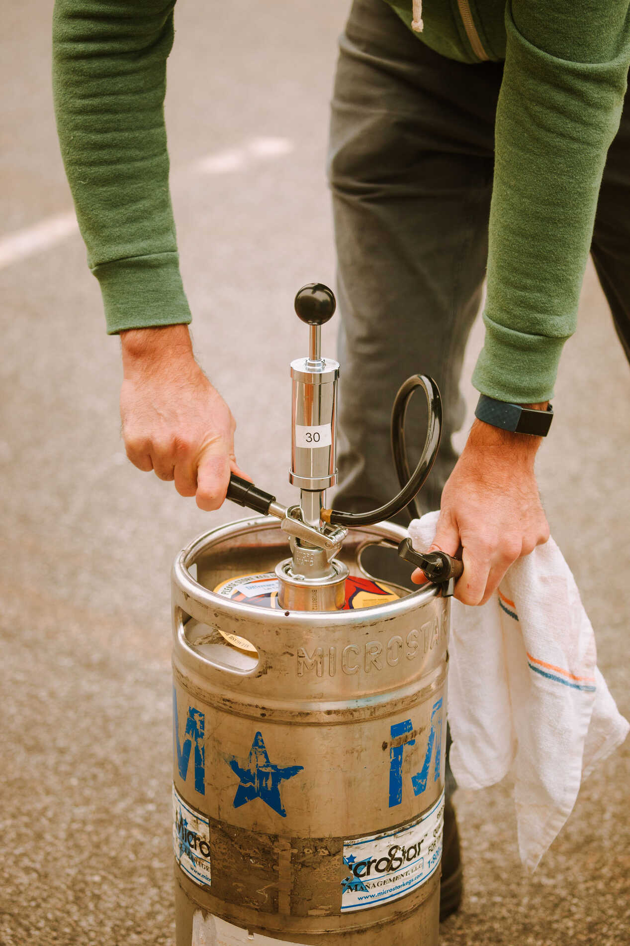 How To Tap A Keg Allagash Brewing Company