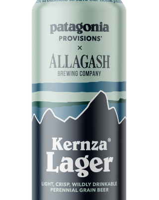 Allagash x Patagonia Provisions 16 oz. can of Kernza Lager