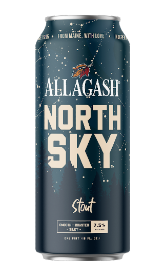 Allagash North Sky Stout is a roasty and smooth taste of Maine brewing.